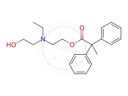 Chemical structure of Adiphenine Impurity 16