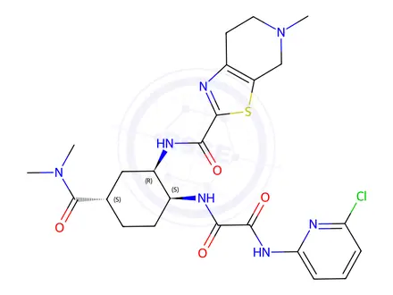 Chemical structure of Edoxaban Impurity 80
