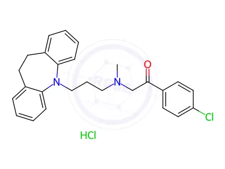 Chemical structure of Lofepramine Hydrochloride