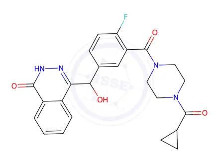 Chemical structure of Olaparib Impurity 10