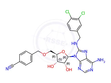 Chemical structure of VER 155008