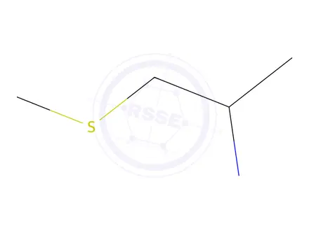 Chemical structure of 1-(methylsulfanyl)propan-2-amine