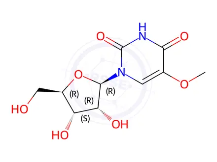 Chemical structure of 5-MethoxyuridineA