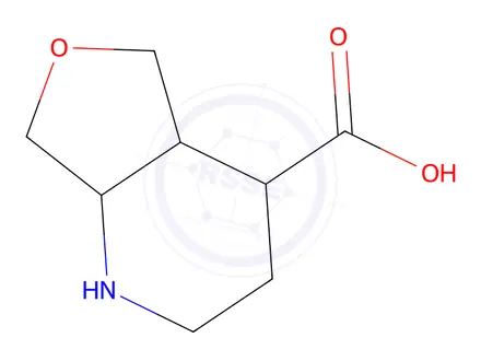 Chemical structure of Octahydrofuro[3,4-b]pyridine-4-carboxylic acid