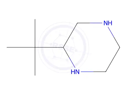 Chemical structure of 2-TERT-BUTYL PIPERAZINE-2HCl