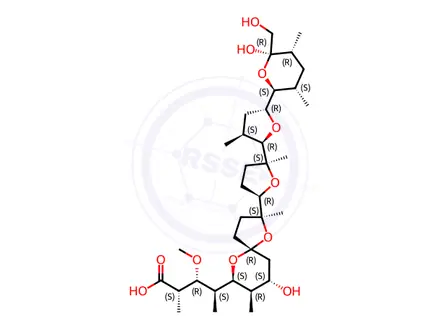 Chemical structure of Monensin B