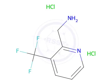 Chemical structure of (3-(trifluoroMethyl)pyridin-2-yl)MethanaMine dihydrochloride