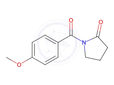 Chemical structure of Aniracetam
