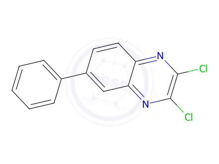 Chemical structure of 2,3-Dichloro-6-phenylquinoxaline