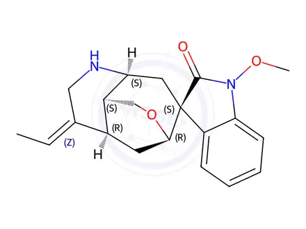 Chemical structure of rankinidine