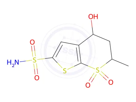 Chemical structure of Dorzolamide Hydrochloride Impurity 9