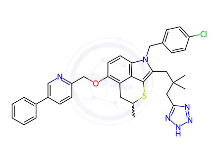 Chemical structure of L 691816