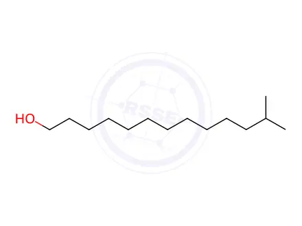 Chemical structure of 12-Methyltridecanol