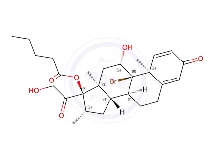 Chemical structure of Betamethasone valerate EP Impurity D