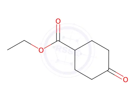 Chemical structure of Ethyl 4-Oxocyclohexanecarboxylate