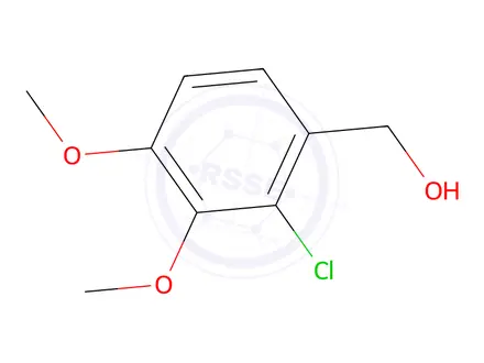 Chemical structure of (2-Chloro-3,4-dimethoxyphenyl)methanol