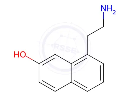 Chemical structure of Agomelatine Impurity 25
