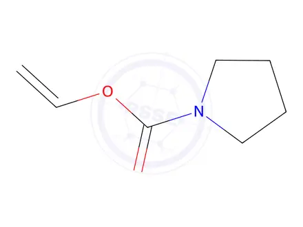 Chemical structure of 1-Pyrrolidinecarboxylicacid,ethenylester(9CI)