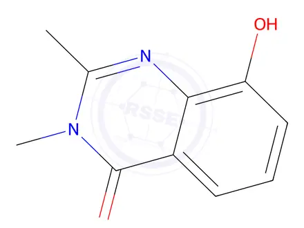 Chemical structure of 8-Hydroxy-2,3-dimethylquinazolin-4(3H)-one
