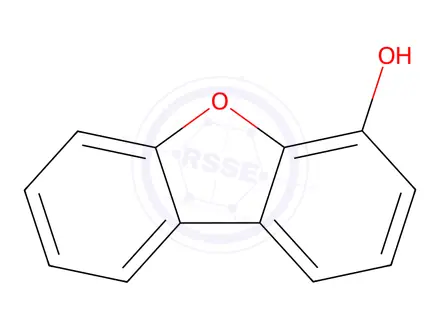 Chemical structure of dibenzofuran-4-ol