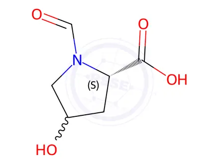 Chemical structure of Oxaceprol Impurity 205