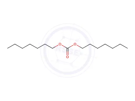Chemical structure of Diheptyl carbonate