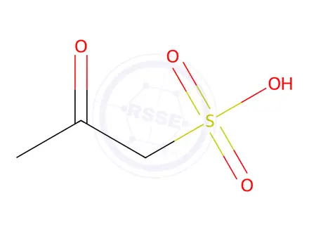 Chemical structure of 2-Oxopropane-1-sulfonic acid