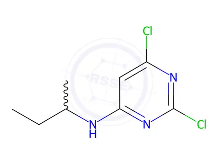 Chemical structure of N-(sec-Butyl)-2,6-dichloropyrimidin-4-amine