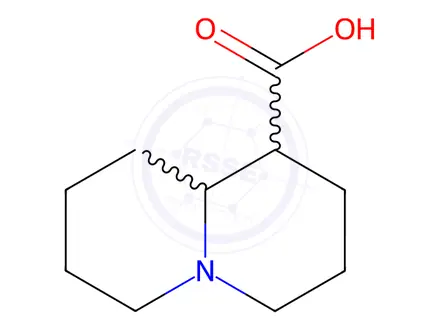 Chemical structure of Octahydro-quinolizine-1-carboxylic acid