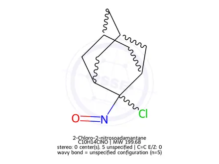 Chemical structure of 2-Chloro-2-nitrosoadamantane