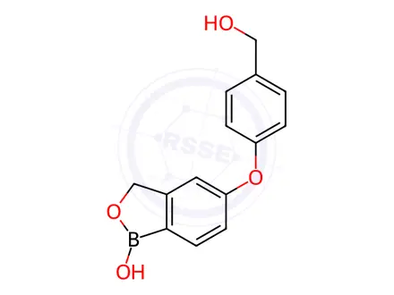 Chemical structure of Crisaborole Impurity 181