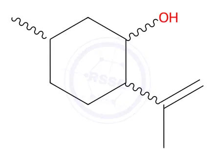 Chemical structure of Isopulegol