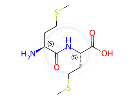 Chemical structure of H-Met-OH