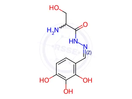 Chemical structure of Benserazide EP Impurity C (Free Base)