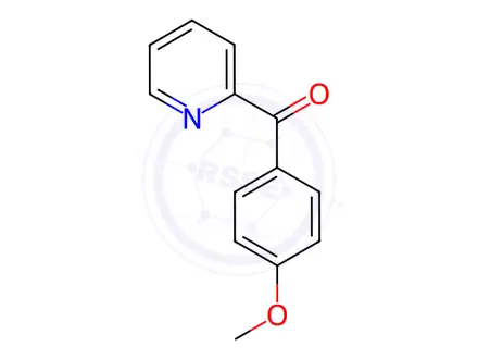 Chemical structure of 2-(4-methoxybenzoyl)pyridine