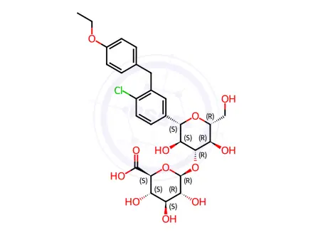 Chemical structure of Dapagliflozin Impurity 167