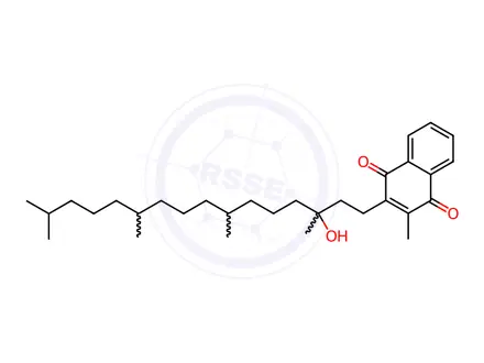 Chemical structure of Vitamin K1 Impurity 44