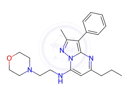 Chemical structure of T-00127-HEV1 Impurity 55