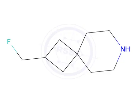 Chemical structure of 2-(Fluoromethyl)-7-azaspiro[3.5]Nonane