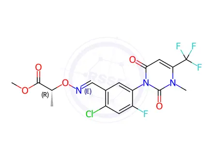 Chemical structure of Flufenoximacil