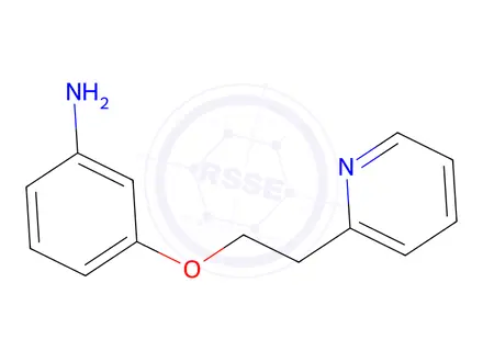 Chemical structure of 3-(2-(Pyridin-2-yl)ethoxy)aniline