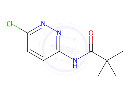 Chemical structure of N-(6-Chloropyridazin-3-yl)pivalamide