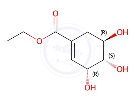 Chemical structure of Oseltamivir Impurity 62