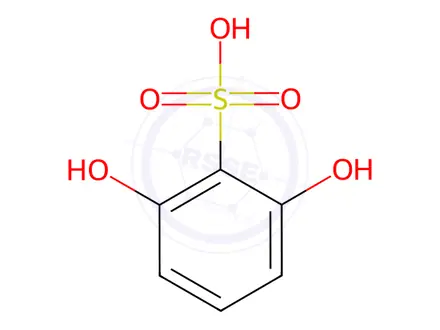 Chemical structure of Calcium Dobesilate Impurity 4