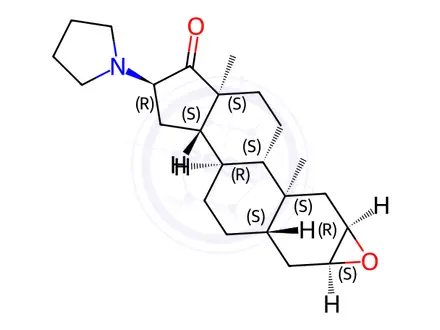 Chemical structure of Rocuronium Bromide Impurity 152