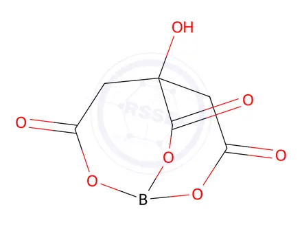 Chemical structure of Boron Citrate