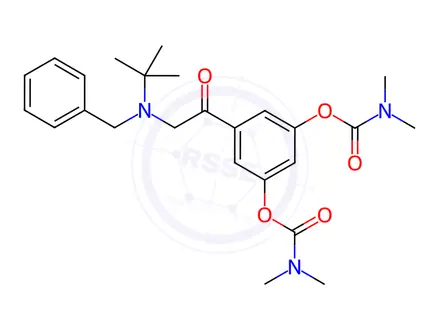 Chemical structure of Terbutaline Impurity 146