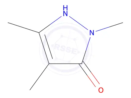 Chemical structure of 2,4,5-Trimethyl-1H-pyrazol-3(2H)-one