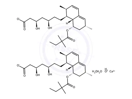 Chemical structure of Tenivastatin Calcium Working Standard (Secondary Reference Standard)