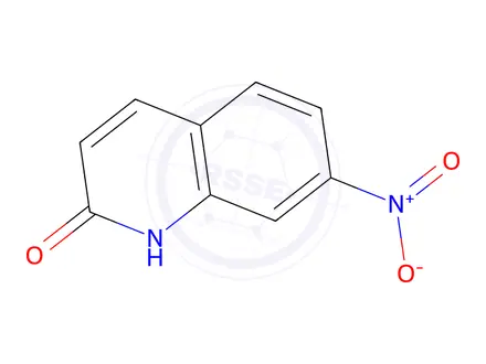 Chemical structure of 7-Nitroquinolin-2(1H)-one